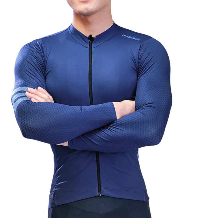 Men's Long Sleeve Cycling Jersey - InbikeFrost