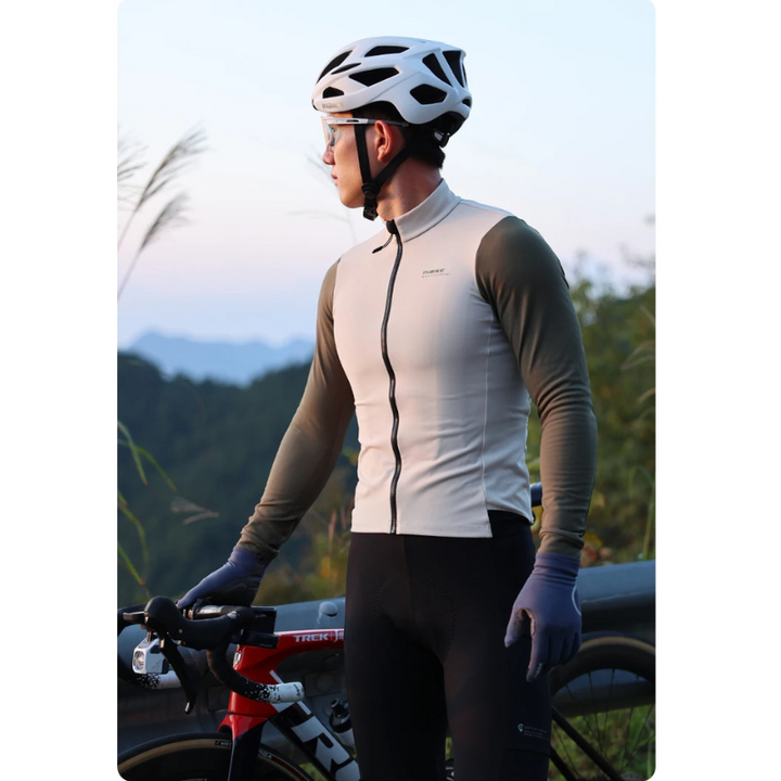 Men's Long Sleeve Thermal Cycling Jersey - InbikePolar