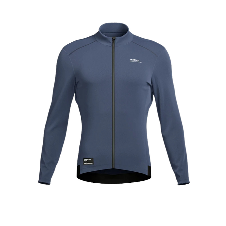 Men's Long Sleeve Thermal Cycling Jersey - InbikeWinter