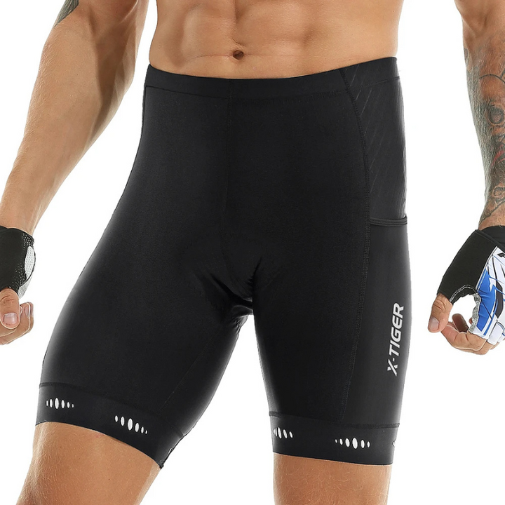 Men's Cycling Shorts - TigerWave