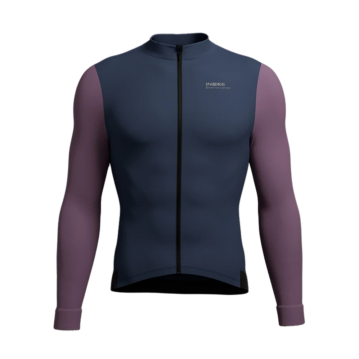 Men's Long Sleeve Thermal Cycling Jersey - InbikePolar