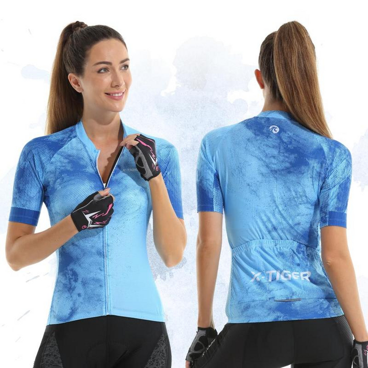 Women's Short Sleeve Cycling Jersey - TigerPro